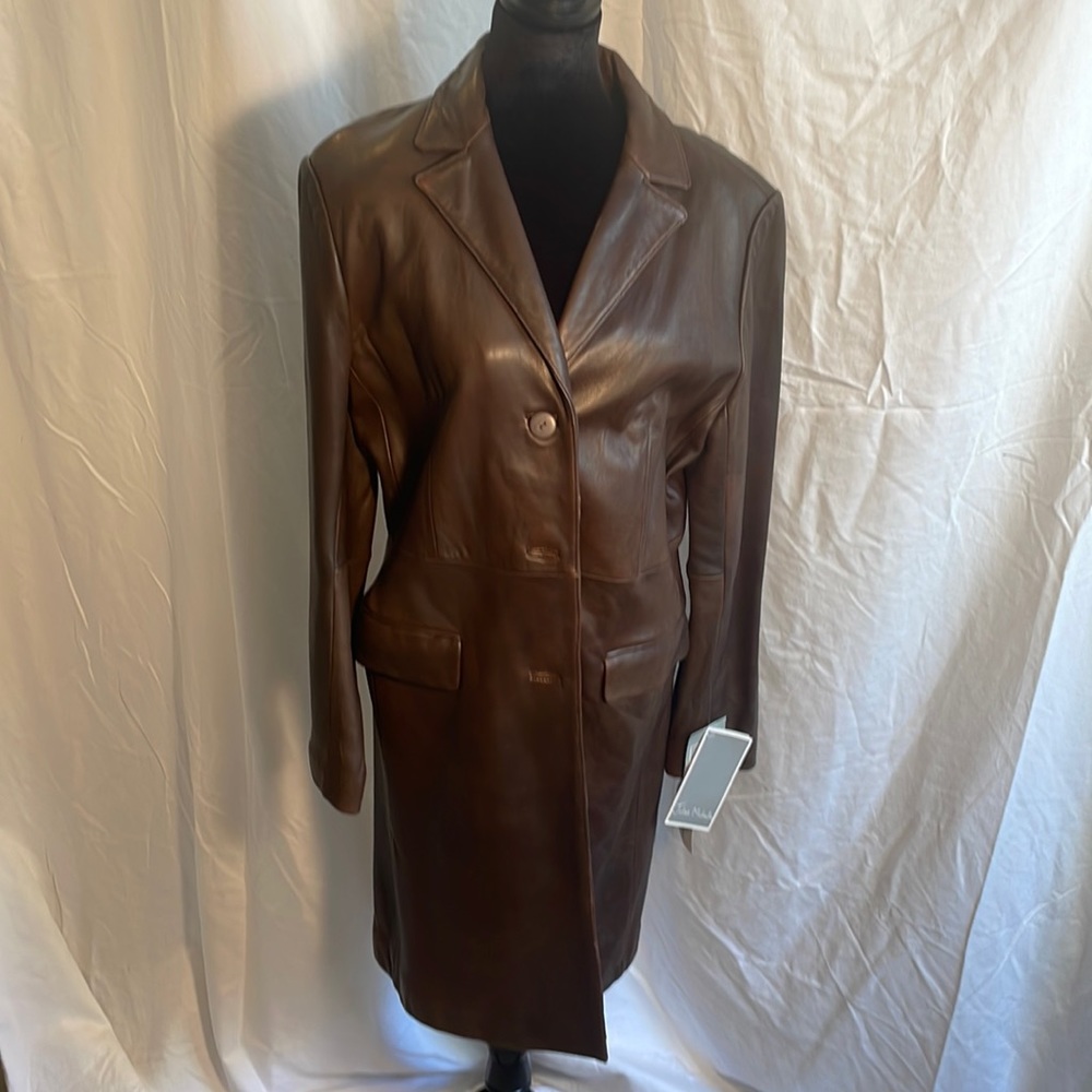 Juliet Michelle lamb skin coat brand new